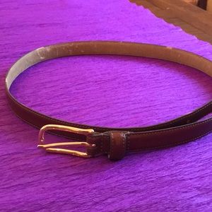 DKNY leather belt